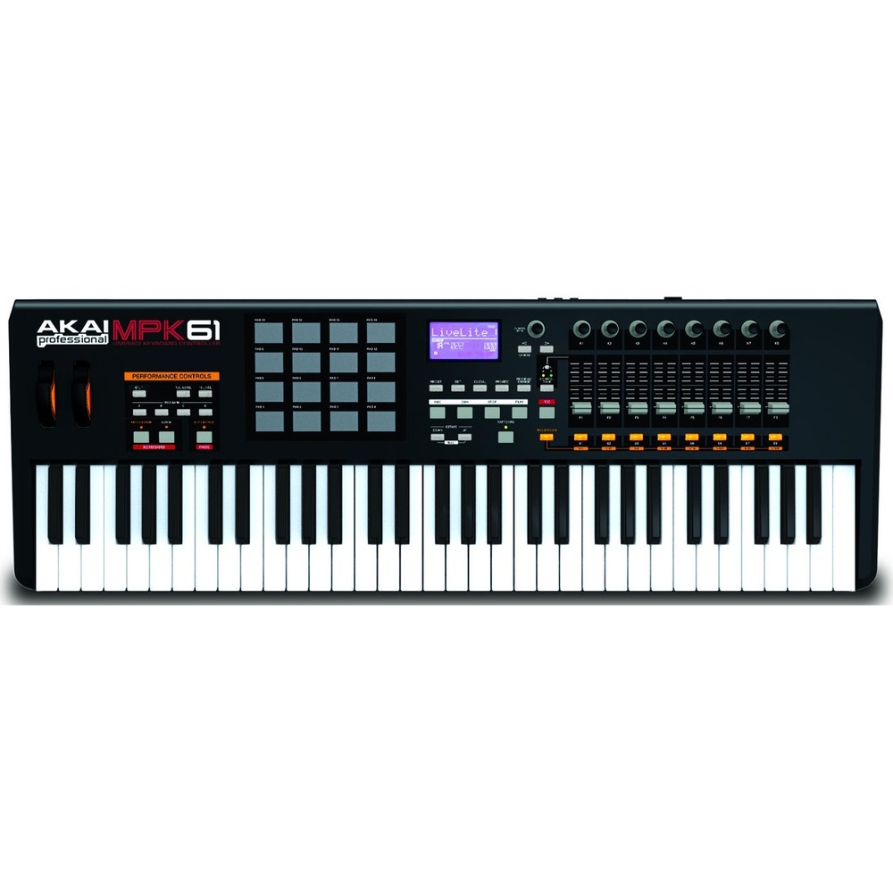 Миди клавиатура Akai Pro MPK61