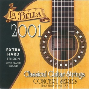 Струны для классической гитары LA BELLA 2001EH 2001 Extra Hard