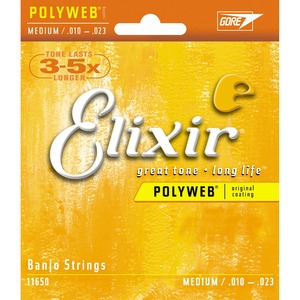 Струны для банджо Elixir 11650 POLYWEB