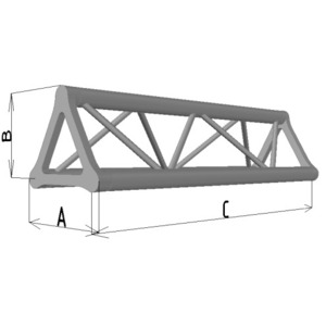 Ферма треугольная INVOLIGHT ITX29-100