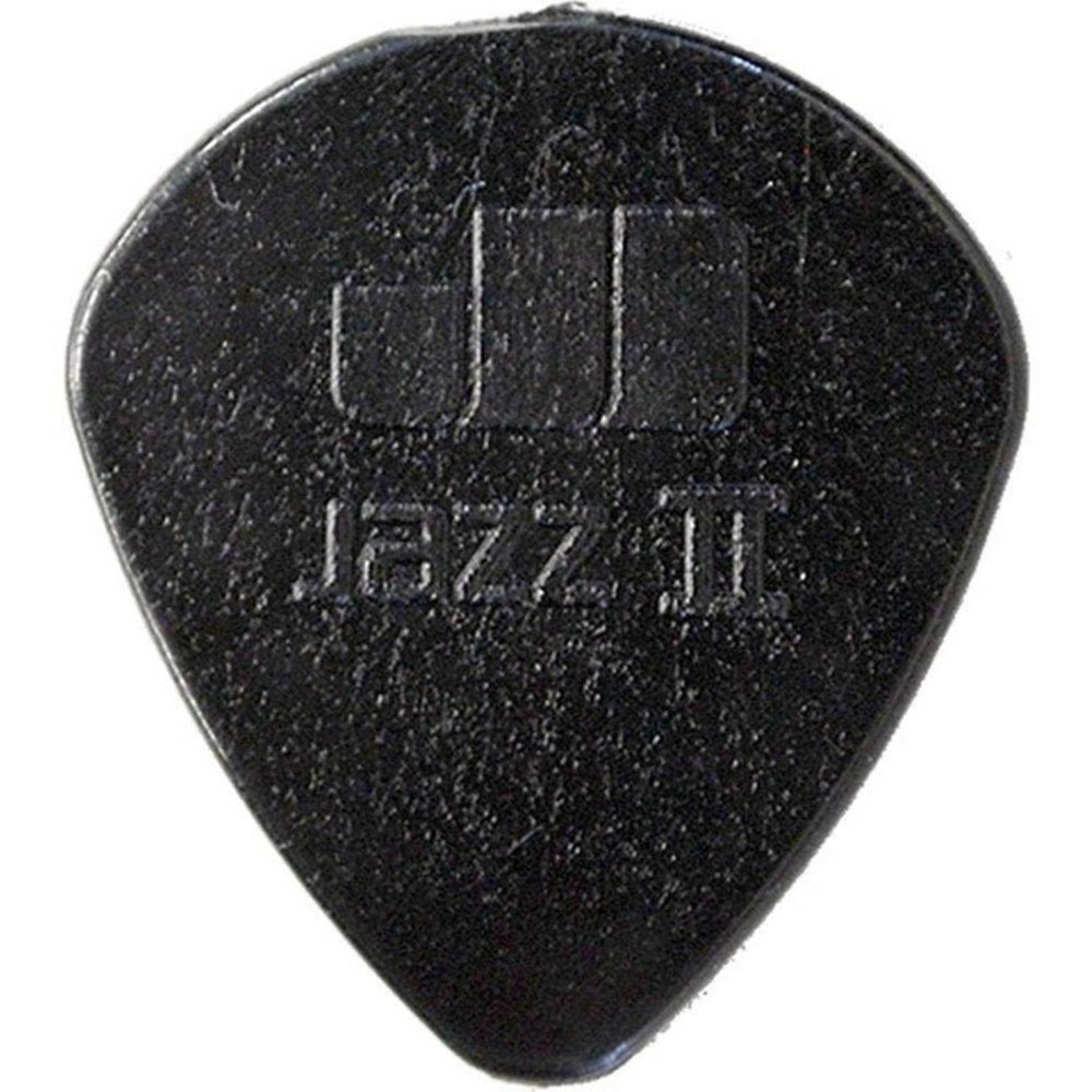 Медиатор DUNLOP 47P2S Nylon Jazz II Black Stiffo