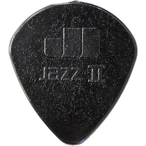 Медиатор DUNLOP 47P2S Nylon Jazz II Black Stiffo