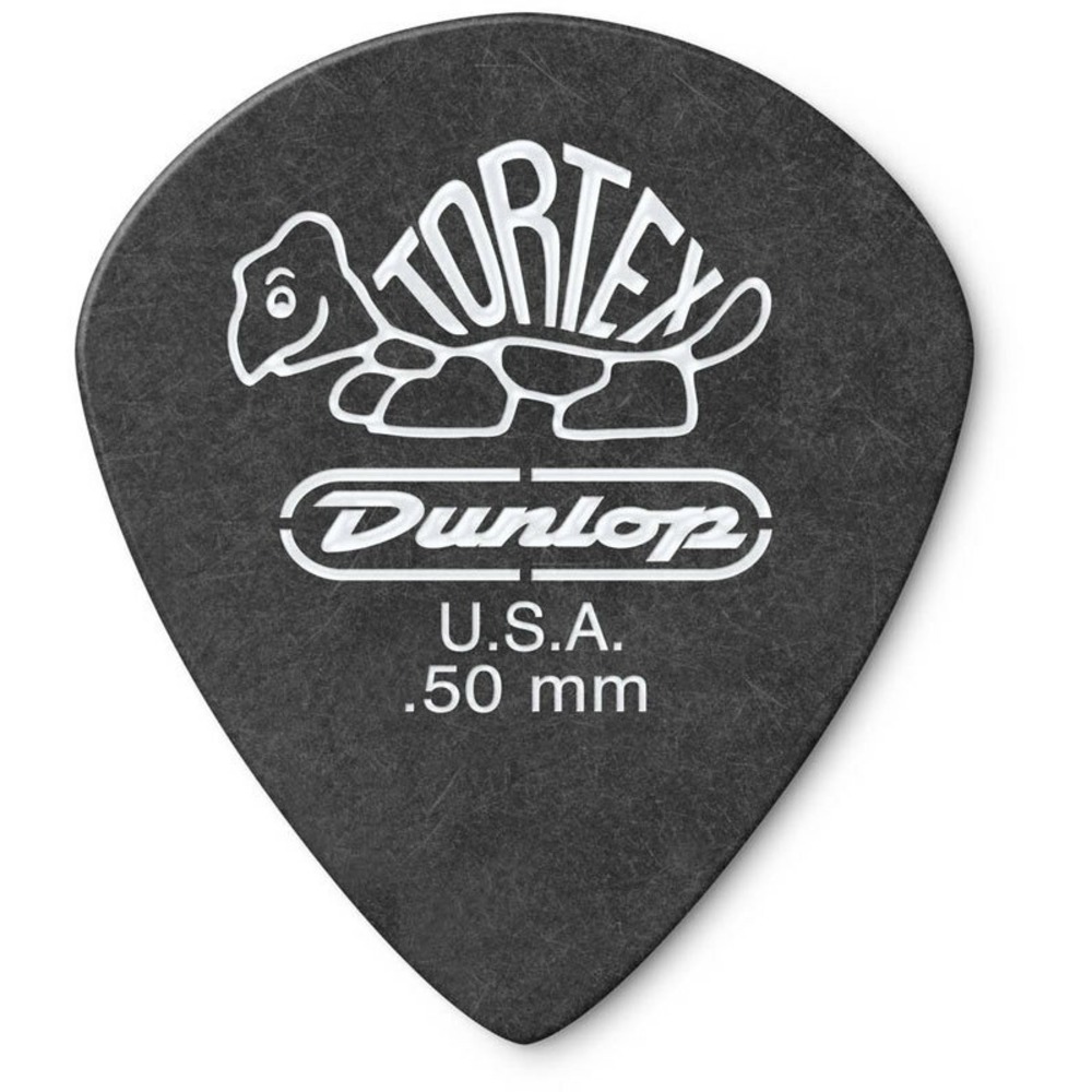 Медиатор DUNLOP 482P.50 Tortex Pitch Black Jazz III