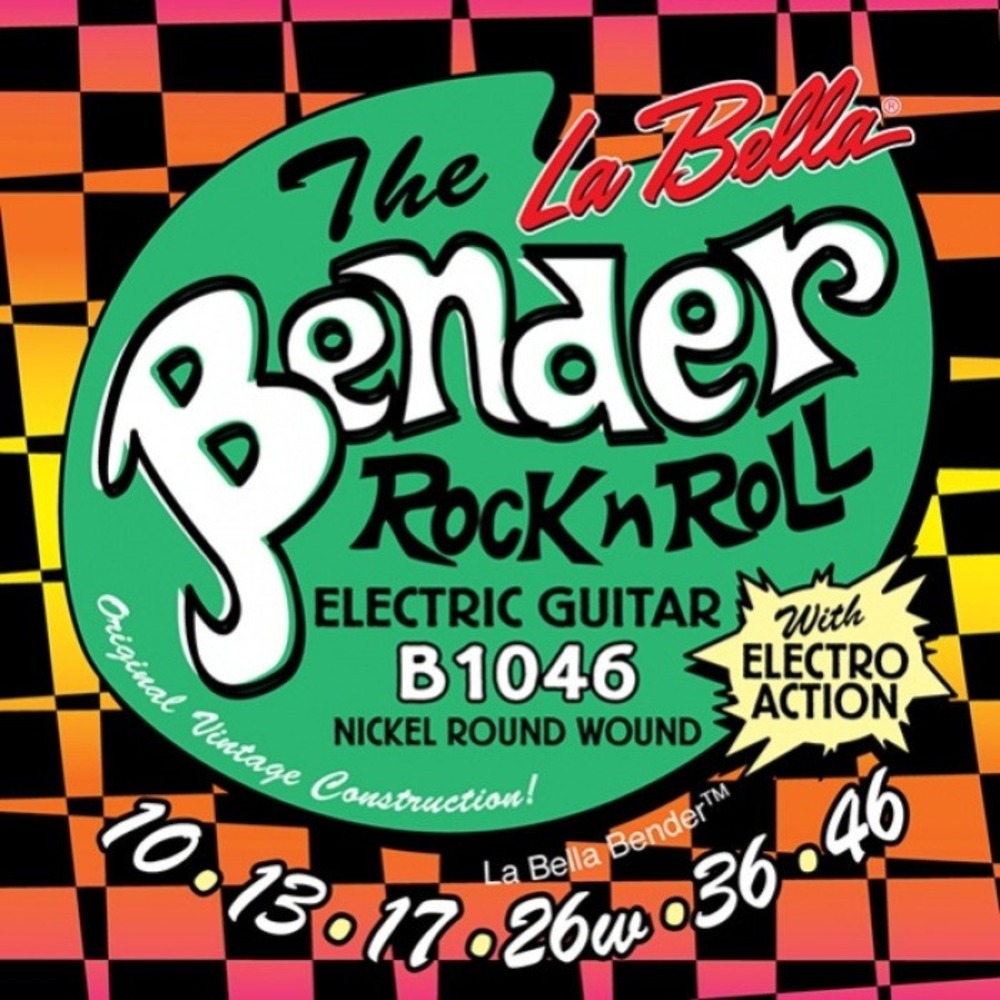 Струны для электрогитары LA BELLA B1046 The Bender Regular