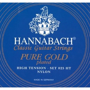 Струны для классической гитары Hannabach 825HT Blue PURE GOLD