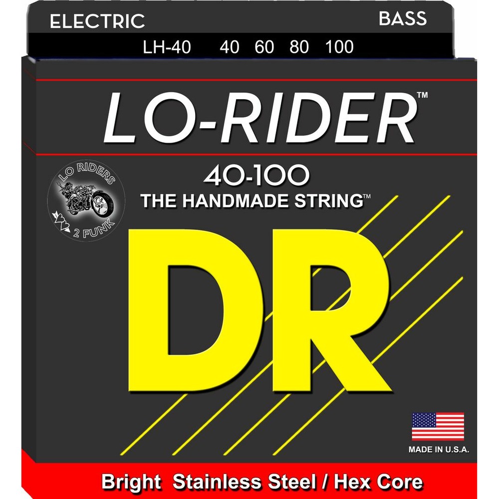 Струны для бас-гитары DR String LH-40