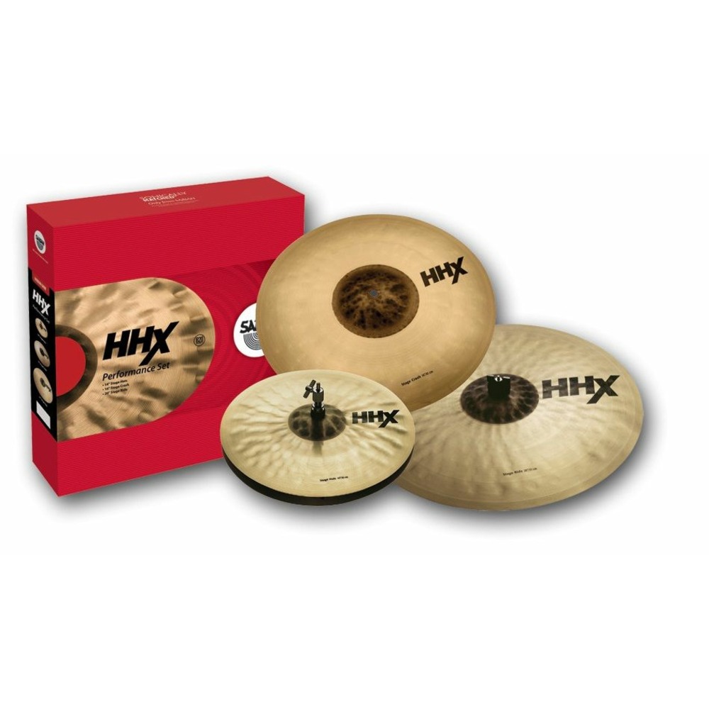 Тарелка для ударной установки Sabian HHX Performance Set набор тарелок 14HH,16CR,20RD