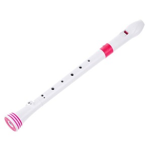 Блок флейта NUVO Recorder White Pink барочная система