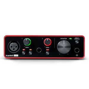 Внешняя звуковая карта с USB FOCUSRITE Scarlett Solo 3rd Gen