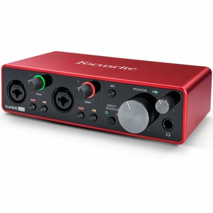 Внешняя звуковая карта с USB FOCUSRITE Scarlett 2i2 3rd Gen