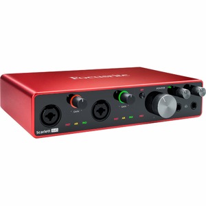 Внешняя звуковая карта с USB FOCUSRITE Scarlett 8i6 3rd Gen