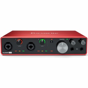 Внешняя звуковая карта с USB FOCUSRITE Scarlett 8i6 3rd Gen