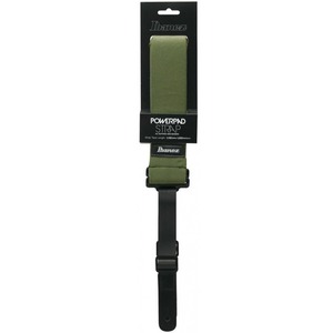 Ремень для гитары IBANEZ GSF50-MGN POWERPAD GUITAR STRAP, MOSS GREEN