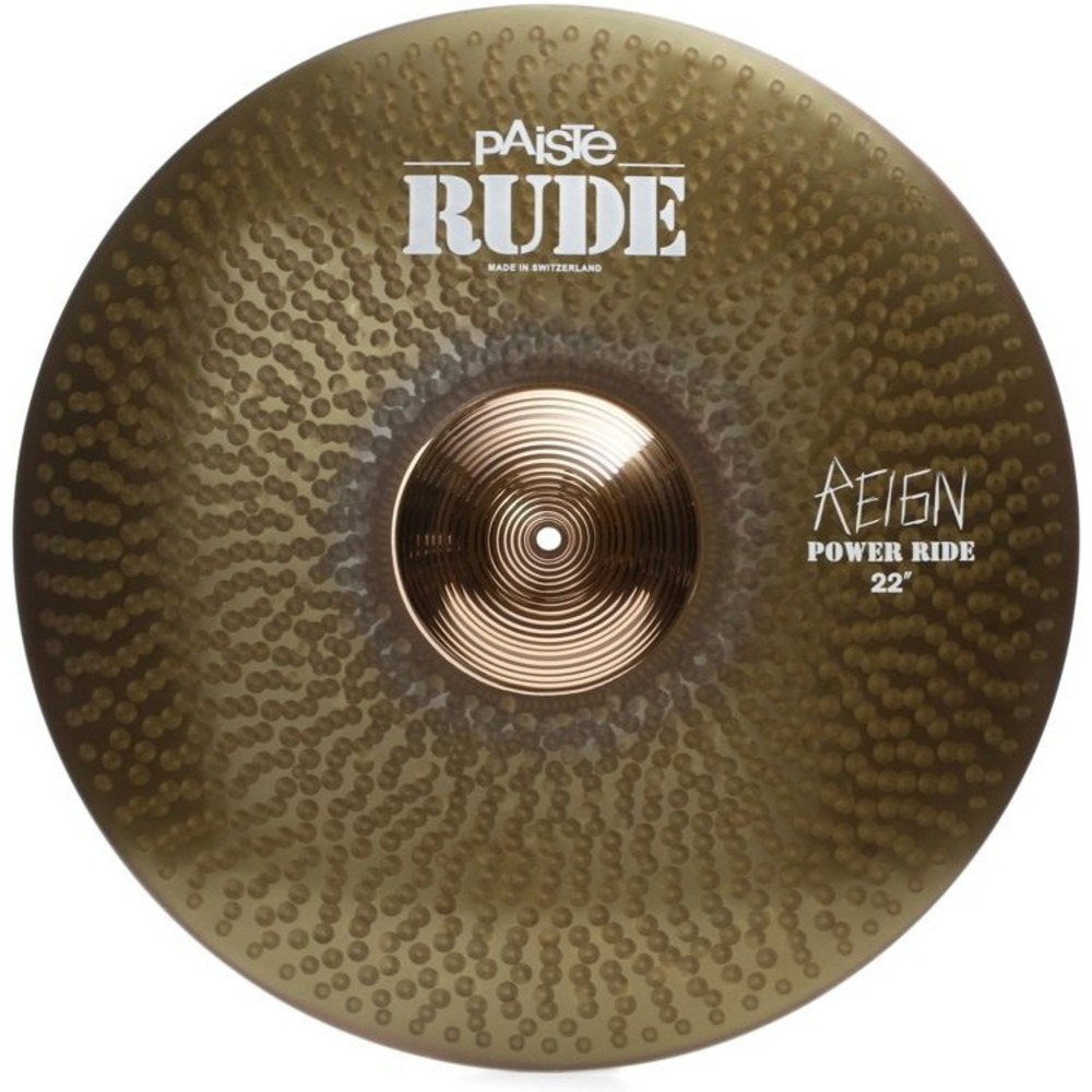 Тарелка для ударной установки Paiste 0001125722 Rude Power Ride The Reign Тарелка 22