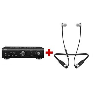 Интегральный усилитель Denon PMA-800NE Black + RHA MA650 Wireless