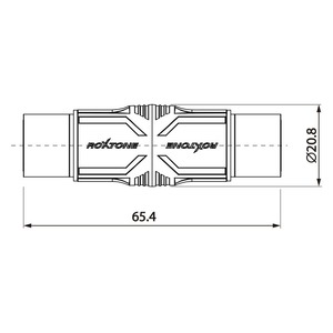 Переходник XLR - XLR Roxtone RA3XFF