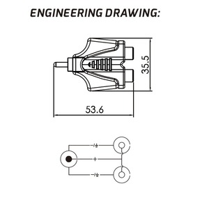 Переходник RCA - RCA Roxtone RPAN310