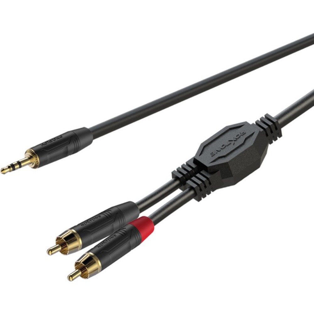 Кабель аудио 1xMini Jack - 2xRCA Roxtone GPTC140/6 6.0m