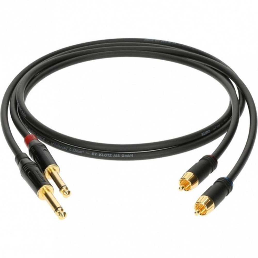 Кабель аудио 2xJack - 2xRCA KLOTZ AL-RP0300 3.0m