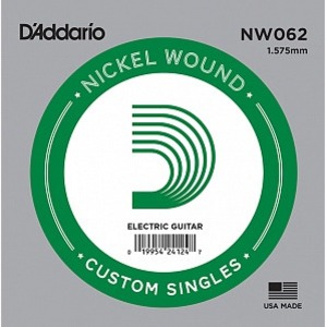 Струна для электрогитары DAddario NW062 Nickel Wound