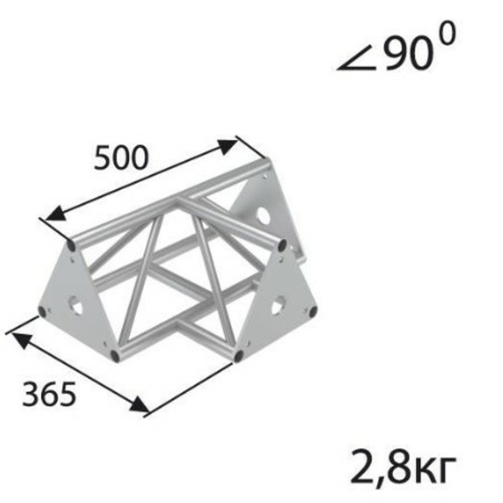 Соединительный элемент для фермы Imlight T28N/31-36