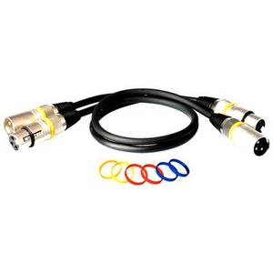 Кабель аудио 1xXLR - 1xXLR Rockcable RCL30351 D6 1.0m