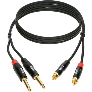 Кабель аудио 2xJack - 2xRCA KLOTZ KT-CJ150 1.5m