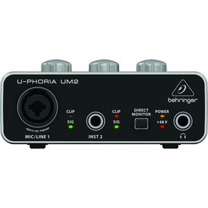 Комплект оборудования для звукозаписи Behringer U-PHORIA STUDIO