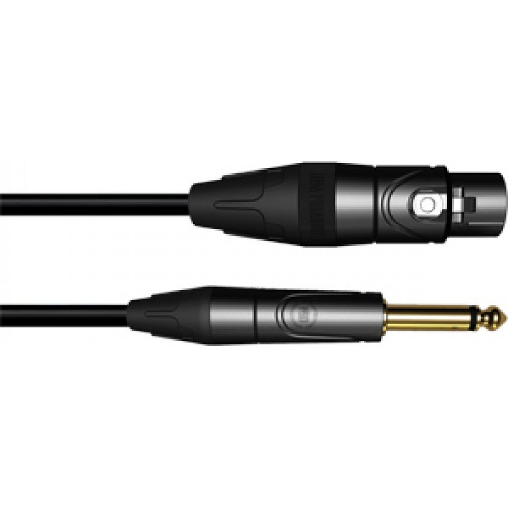 Кабель аудио 1xJack - 1xXLR Leem MHI-5 5.0m