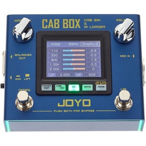 Гитарная педаль эффектов/ примочка Joyo R-08-CAB-BOX-IR-SIM