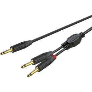 Кабель аудио 1xJack - 2xJack Roxtone GPTC130/1 1.0m