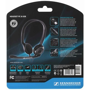 Компьютерная проводная гарнитура Sennheiser PC 8 USB