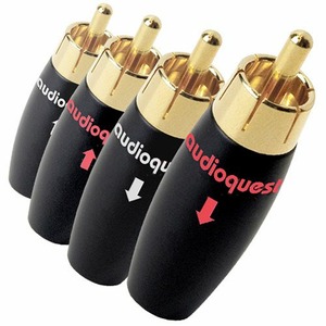 Разъем RCA (Папа) Audioquest RCA-300 Male (Set of 4)