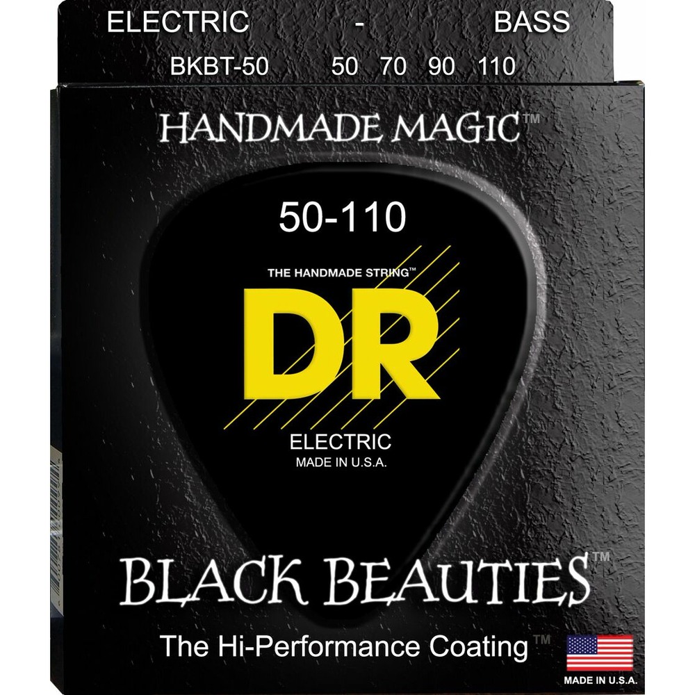 Струны для 4-x струнной бас гитары DR String BKBT-50