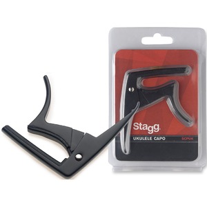 Каподастр для гитары Stagg SCPUK BK