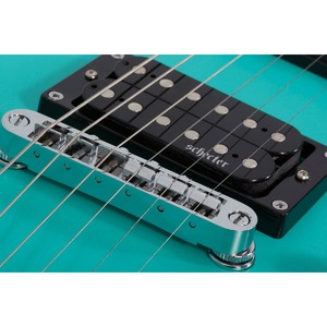 Электрогитара SCHECTER C-6 DELUXE SATIN AQUA