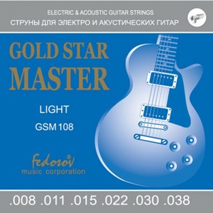 Струны для электрогитары Fedosov GSM108