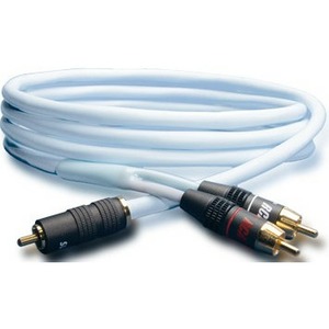 Кабель сабвуферный 1xRCA - 2xRCA Supra Y-Link Blue 15.0m