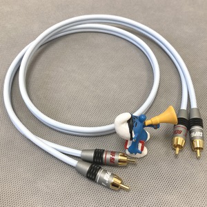 Кабель аудио 2xRCA - 2xRCA Supra Dual-Rca 1.0m