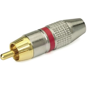 Разъем RCA (Папа) DYNAVOX RCA Plug Red (200009)