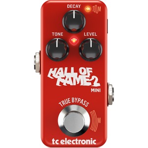 Гитарная педаль эффектов/ примочка Tc Electronic Hall of Fame 2 Mini Reverb