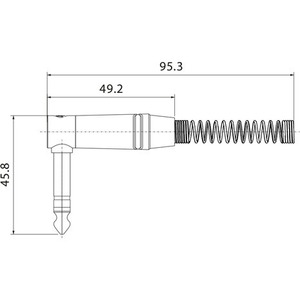 Разъем Jack (Stereo) Roxtone RJ3RPP-NN