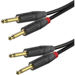 Кабель аудио 2xJack - 2xJack Roxtone GPTC210/1 1.0m