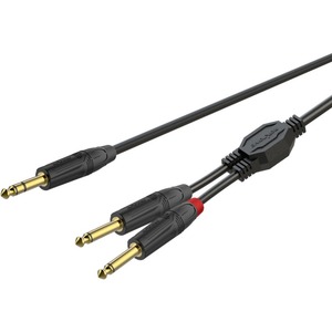 Кабель аудио 1xJack - 2xJack Roxtone GPTC130/6 6.0m