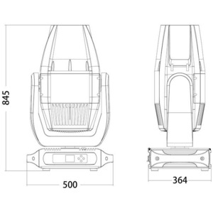 Прожектор полного движения LED Silver Star SS680SCM NEPTUNE 1500 PROFILE