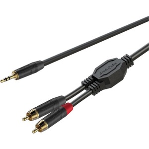 Кабель аудио 1xMini Jack - 2xRCA Roxtone GPTC140/2 2.0m