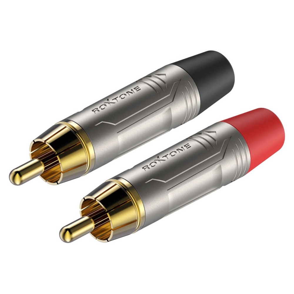 Разъем RCA (Комплект) Roxtone RF2C-NG (2шт.)