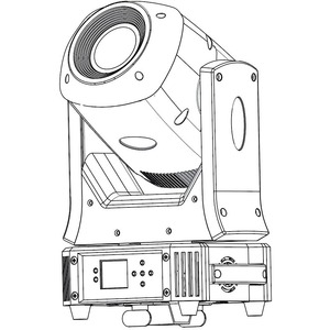 Прожектор полного движения LED PROCBET Q-SPOT 150