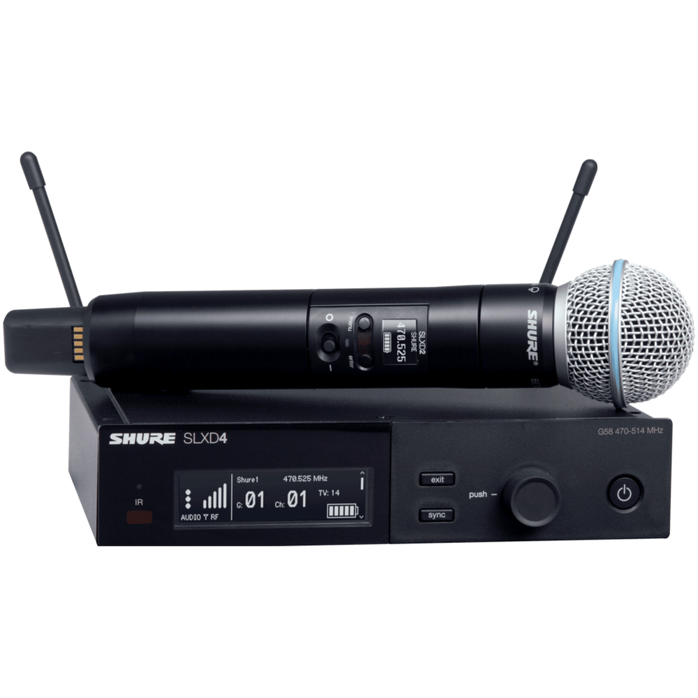 Радиосистема цифровая Shure SLXD24E/B58 H56