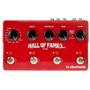 Гитарная педаль эффектов/ примочка Tc Electronic HALL OF FAME 2 X4 REVERB